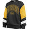 '47 Women's Black Golden State Warriors 2023/24 City Edition Nova Crew Sweatshirt - Image 3 of 4