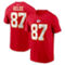 Nike Men's Travis Kelce Red Kansas City Chiefs Player Name & Number T-Shirt - Image 1 of 4