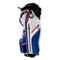 GOLF GIFTS & GALLERY HYBRID STAND BAG RED WHT BLUE - Image 3 of 5
