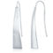 Bella Silver Sterling Silver Long Triangle Shaped Earrings - Image 1 of 2