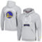 FISLL Unisex Heather Gray Golden State Warriors Heritage Crest Pullover Hoodie - Image 1 of 4