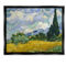 Stupell Black Floater Framed Van Gogh Wheat Field with Cypresses, 17x21 - Image 1 of 5
