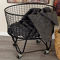 Morgan Hill Home Industrial White Metal Storage Cart - Image 3 of 5