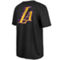 New Era Men's Black Los Angeles Lakers 2023/24 City Edition Elite Pack T-Shirt - Image 4 of 4