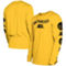 New Era Men's Yellow Golden State Warriors 2023/24 City Edition Long Sleeve T-Shirt - Image 1 of 4