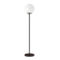 Hudson&Canal Theia Globe & Stem Floor Lamp with Plastic Shade - Image 1 of 5