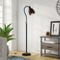 Hudson&Canal Vincent Adjustable/Arc Floor Lamp with Metal Shade - Image 2 of 5