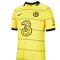 Nike Men's Romelu Lukaku Yellow Chelsea 2021/22 Away Replica Player Jersey - Image 3 of 4