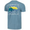 Image One Men's Light Blue Michigan Wolverines State Scenery Comfort Colors T-Shirt - Image 4 of 4