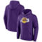 Fanatics Men's Fanatics Purple Los Angeles Lakers Primary Logo Pullover Hoodie - Image 2 of 4