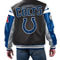 G-III Sports by Carl Banks Men's Black Indianapolis Colts Full-Zip Varsity Jacket - Image 3 of 3