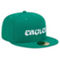 New Era Men's Kelly Green Philadelphia Eagles Historic Wordmark 59FIFTY Fitted Hat - Image 4 of 4