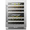 Lanbo 24 Inch 44 Bottle Stainless Steel Dual Zone Compressor Wine Cooler - Image 1 of 5