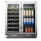 Lanbo Wine and Beverage Cooler Seemless Stainless Steel Trimmed, 26 Bottle 76 Can - Image 1 of 5