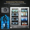 Lanbo Wine and Beverage Cooler Seemless Stainless Steel Trimmed, 26 Bottle 76 Can - Image 4 of 5