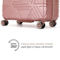 BADGLEY MISCHKA Contour 3 Piece Expandable Spinner Luggage Set - Image 3 of 5