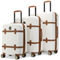 BADGLEY MISCHKA Grace 3 Piece Expandable Retro Luggage Set - Image 1 of 5