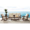 Inspired Home Hanan Outdoor 4pc Seating Group - Image 1 of 5