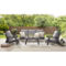 Inspired Home Hiba Outdoor 4pc Seating Group - Image 1 of 5