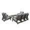 Inspired Home Hiba Outdoor 4pc Seating Group - Image 3 of 5