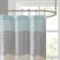 Madison Park Eastridge Faux Silk Shower Curtain - Image 3 of 5