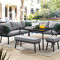 Inspired Home Razan Outdoor Rattan Wicker 5pc Seating Group - Image 1 of 5