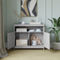 Flash Furniture Buffet and Sideboard Storage Cabinet - Image 2 of 5