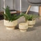 Morgan Hill Home Modern Green Ceramic Planter Set - Image 2 of 5