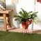Morgan Hill Home Eclectic Pink Metal Planter - Image 2 of 5