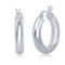 Bella Silver, Sterling Silver 5x25mm High-Polished Hoop Earrings - Image 1 of 2