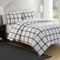Perry Ellis Ivy Plaid Grey Comforter Set - Image 2 of 5