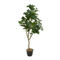 Morgan Hill Home Contemporary Green Faux Foliage Artificial Tree - Image 3 of 5