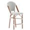 Flash Furniture PE Rattan French Bistro Stacking Counter Stool - Image 4 of 5