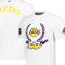 FISLL Unisex White Los Angeles Lakers Heritage Crest T-Shirt - Image 1 of 4