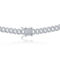 Links of Italy Sterling Silver 9mm Micro Pave Monaco Chain - Image 2 of 4