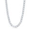 Links of Italy Sterling Silver 5.8mm Flat Marina Chain - Rhodium Plated - Image 1 of 2