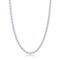 Links of Italy Sterling Silver Solid Diamond-Cut 3mm Rope Chain - Rhodium Plated - Image 1 of 3