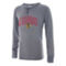 Concepts Sport Men's Gray Chicago Blackhawks Takeaway Henley Long Sleeve T-Shirt - Image 2 of 2