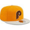 New Era Men's Gold Philadelphia Phillies Tiramisu 9FIFTY Snapback Hat - Image 4 of 4