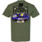 Hendrick Motorsports Team Collection Men's Green Chase Elliott Military Car T-Shirt - Image 4 of 4