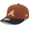 New Era Men's Brown Atlanta Braves Tiramisu Low 59FIFTY Fitted Hat - Image 1 of 4