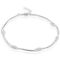 Bella Silver Sterling Silver Double Strand with Leaves Anklet - Image 1 of 2