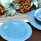 Studio California Mauna 12 Piece Melamine Dinnerware Set in Blue Crackle Look De - Image 3 of 5