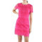 Womens Lace Knee-Length Cocktail Dress - Image 1 of 4