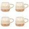 Cravings By Chrissy Teigen 4 Piece 18 Ounce Stoneware Cup Set in Dove Gray - Image 1 of 5