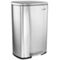 Elama 3 Piece 50 Liter and 5 Liter Stainless Steel Step Trash Bin Combo Set with - Image 2 of 5