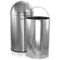 Elama 50 Liter Large 13 Gallon Push Lid Stainless Steel Cylindrical Home and Kit - Image 2 of 5