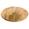 Cravings By Chrissy Teigen 16 Inch Round Mango Wood Lazy Susan with Metal Inlay - Image 1 of 4
