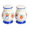 Laurie Gates Tierra 4 Piece Hand Painted Ceramic Tableware Accessory Set - Image 4 of 5