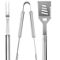 Oster Baldwin 3 Piece Stainless Steel Barbecue Tool Set in Silver - Image 1 of 5